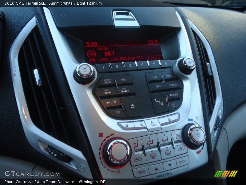 Summit White / Light Titanium 2010 GMC Terrain SLE