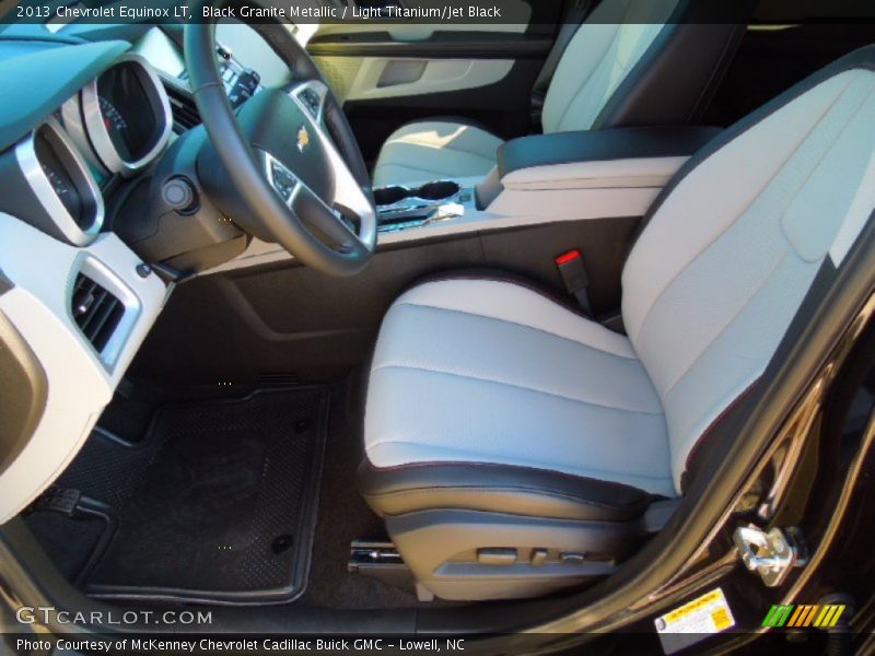 Black Granite Metallic / Light Titanium/Jet Black 2013 Chevrolet Equinox LT