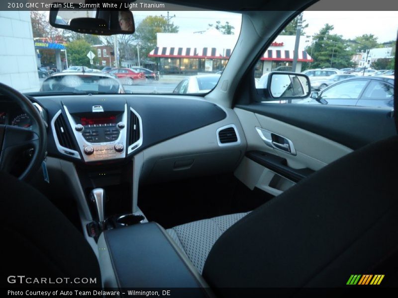 Summit White / Light Titanium 2010 GMC Terrain SLE