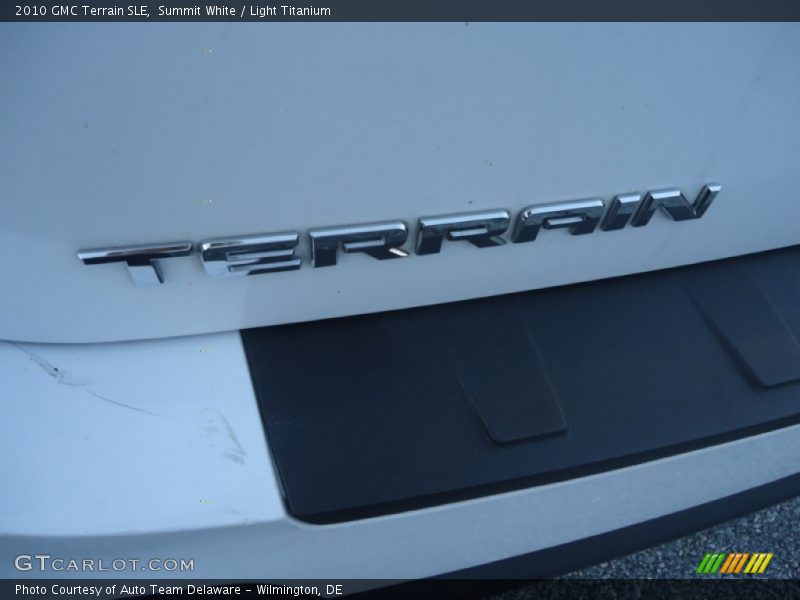 Summit White / Light Titanium 2010 GMC Terrain SLE