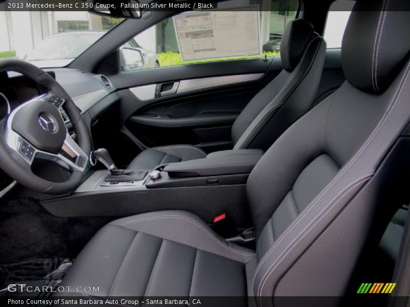  2013 C 350 Coupe Black Interior
