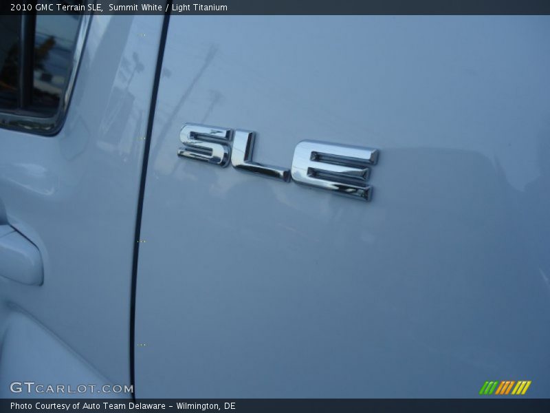 Summit White / Light Titanium 2010 GMC Terrain SLE