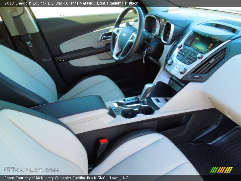 Black Granite Metallic / Light Titanium/Jet Black 2013 Chevrolet Equinox LT