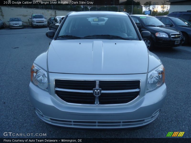 Bright Silver Metallic / Dark Slate Gray 2010 Dodge Caliber SXT