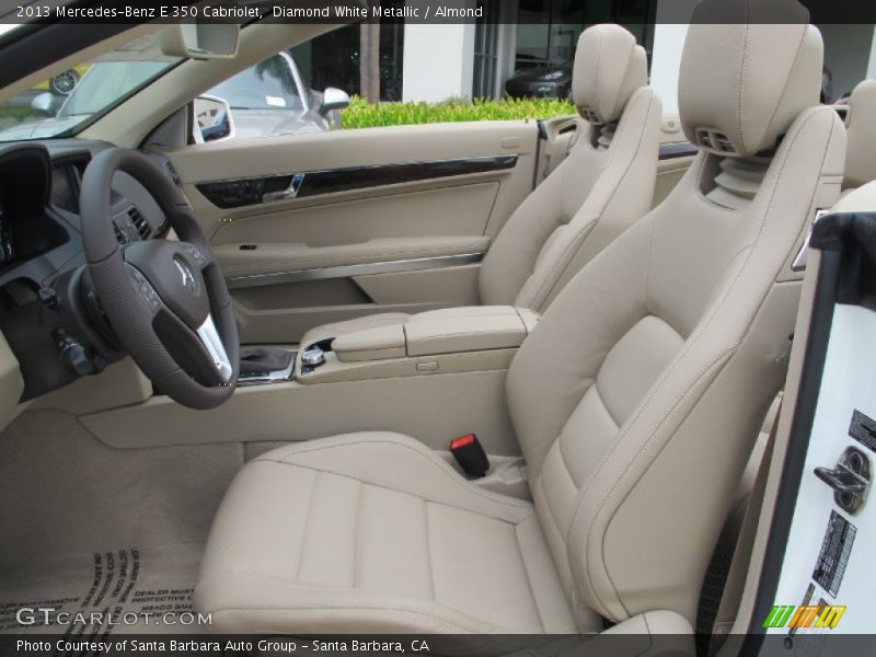  2013 E 350 Cabriolet Almond Interior