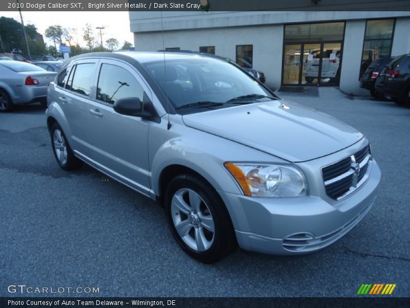Bright Silver Metallic / Dark Slate Gray 2010 Dodge Caliber SXT