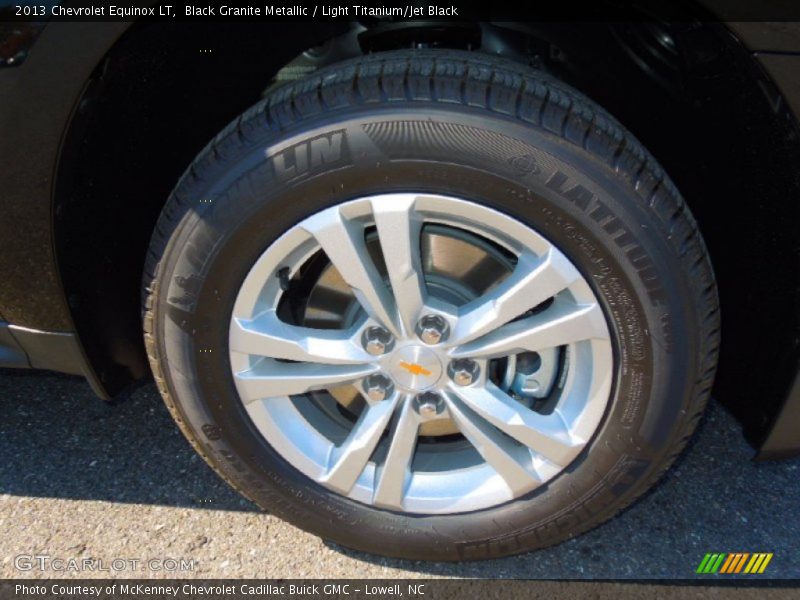 Black Granite Metallic / Light Titanium/Jet Black 2013 Chevrolet Equinox LT