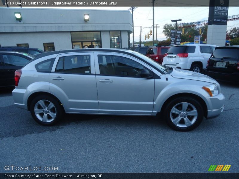 Bright Silver Metallic / Dark Slate Gray 2010 Dodge Caliber SXT