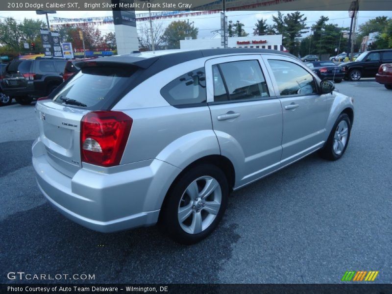 Bright Silver Metallic / Dark Slate Gray 2010 Dodge Caliber SXT