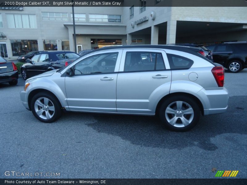 Bright Silver Metallic / Dark Slate Gray 2010 Dodge Caliber SXT