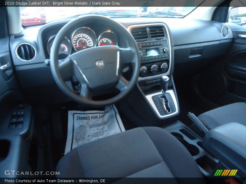 Bright Silver Metallic / Dark Slate Gray 2010 Dodge Caliber SXT