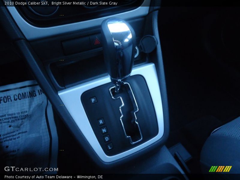 Bright Silver Metallic / Dark Slate Gray 2010 Dodge Caliber SXT