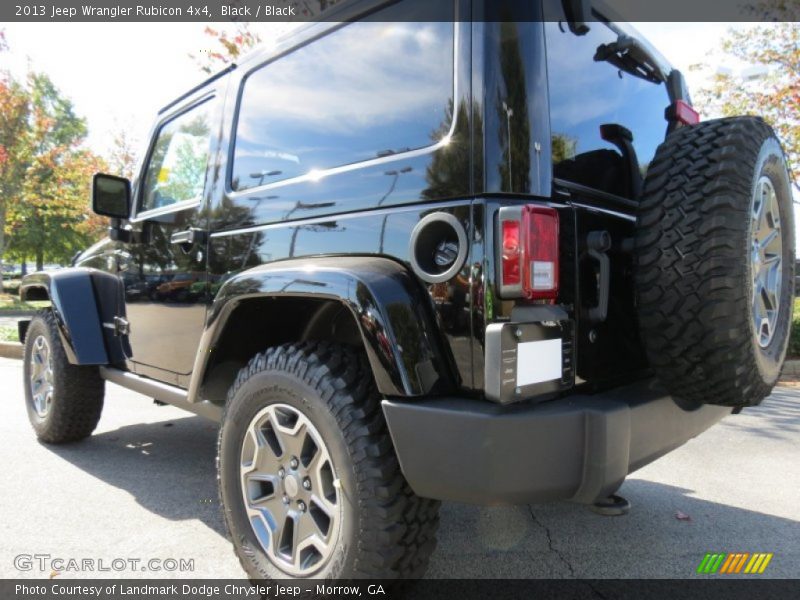 Black / Black 2013 Jeep Wrangler Rubicon 4x4