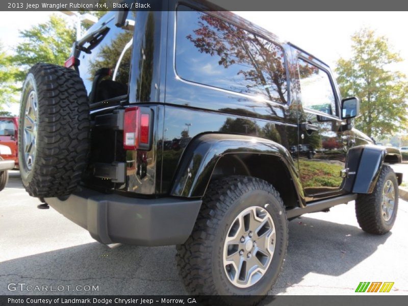 Black / Black 2013 Jeep Wrangler Rubicon 4x4