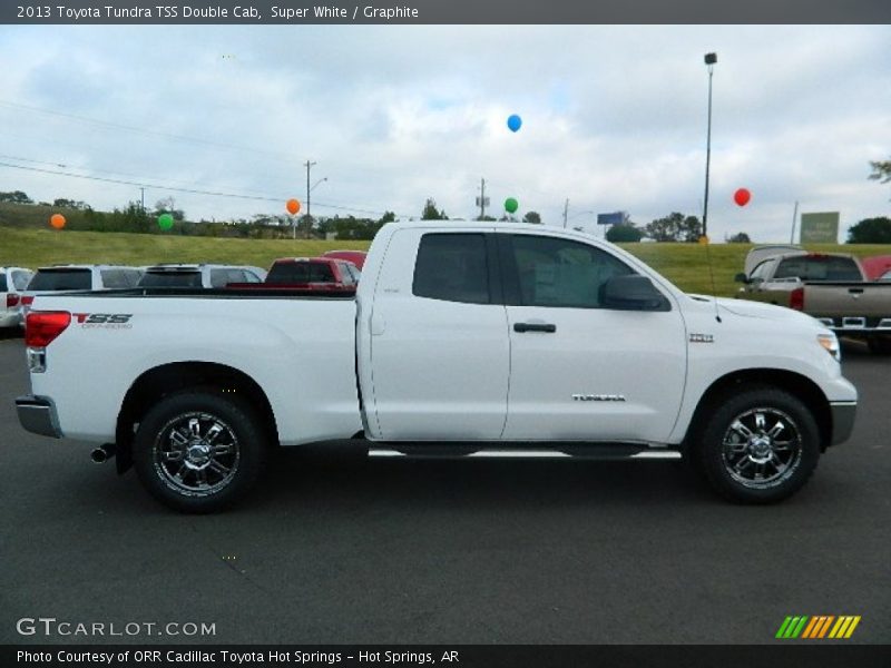Super White / Graphite 2013 Toyota Tundra TSS Double Cab
