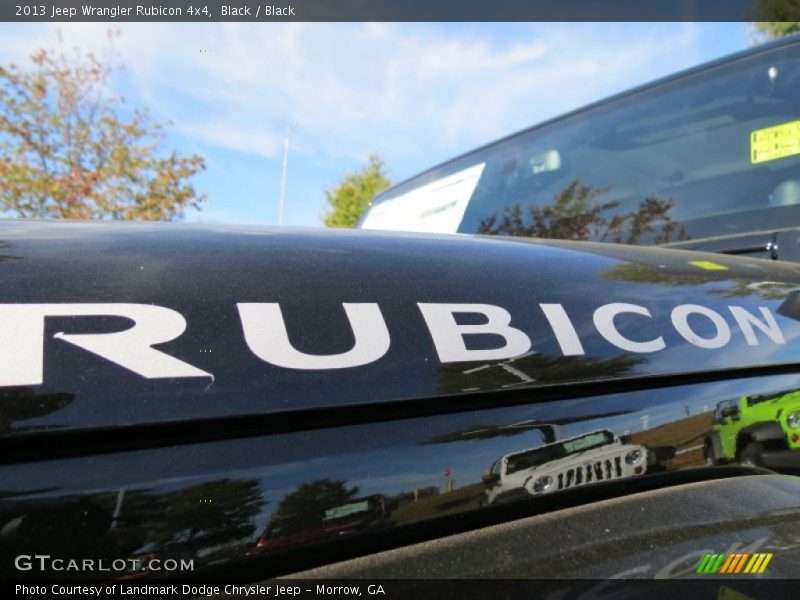 Black / Black 2013 Jeep Wrangler Rubicon 4x4