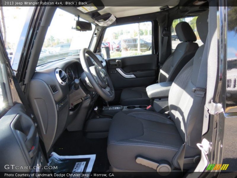 Black / Black 2013 Jeep Wrangler Rubicon 4x4