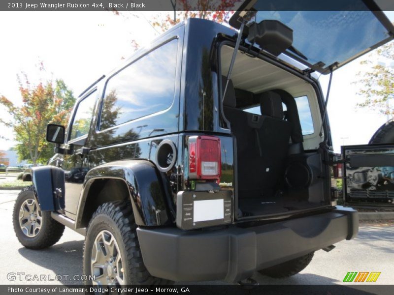 Black / Black 2013 Jeep Wrangler Rubicon 4x4