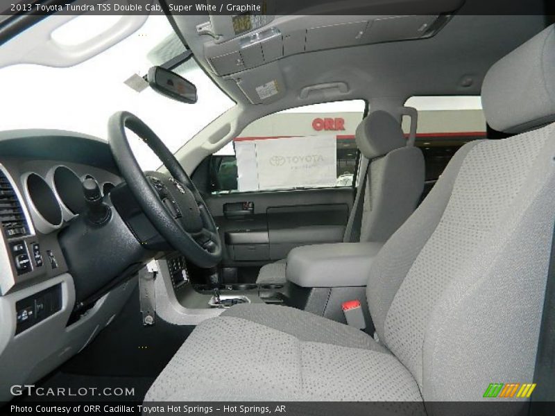 Super White / Graphite 2013 Toyota Tundra TSS Double Cab