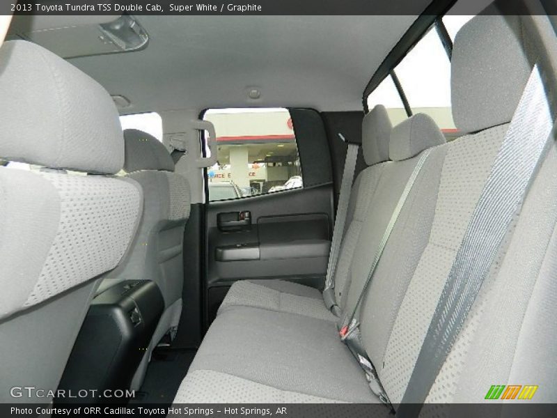 Super White / Graphite 2013 Toyota Tundra TSS Double Cab