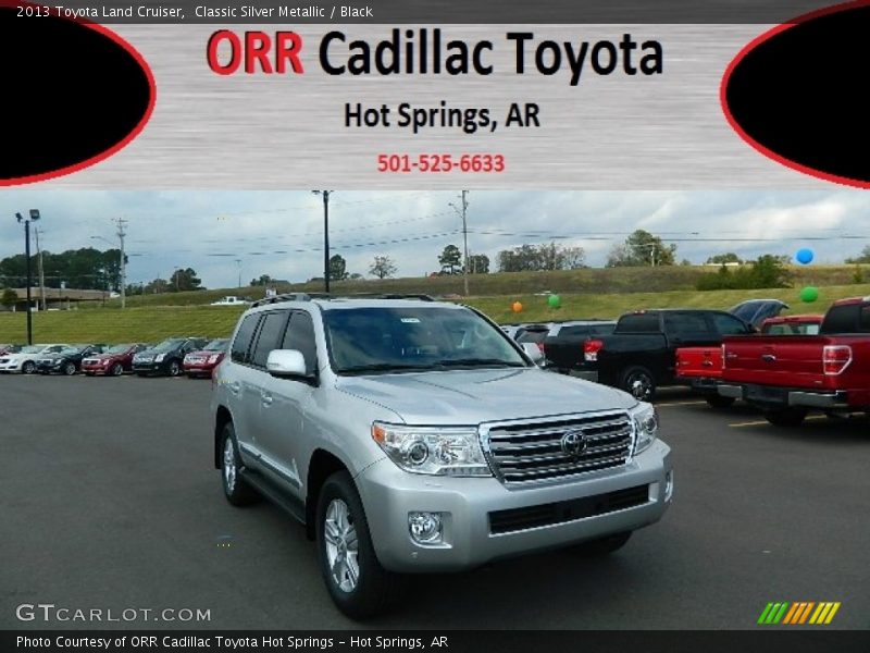 Classic Silver Metallic / Black 2013 Toyota Land Cruiser