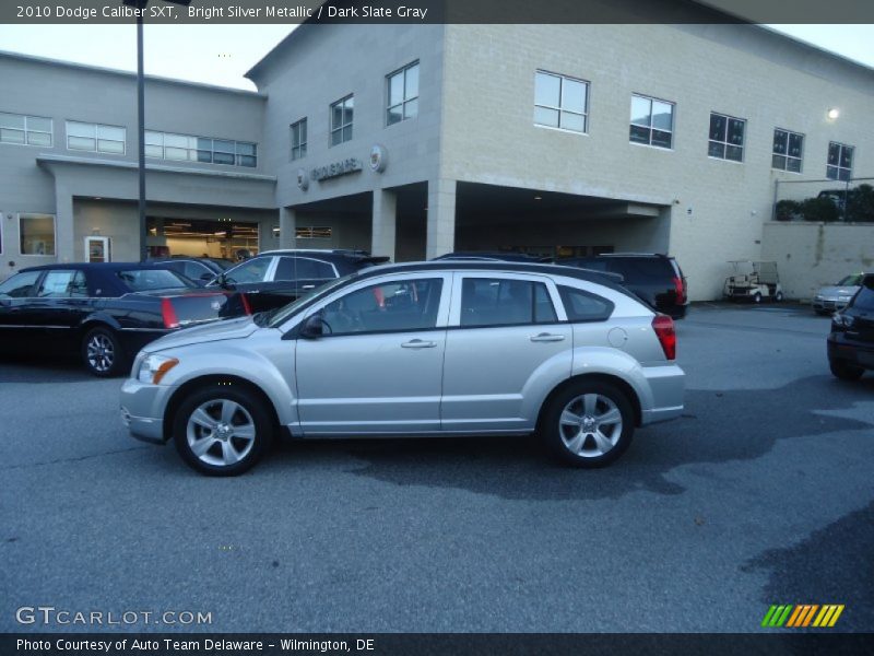 Bright Silver Metallic / Dark Slate Gray 2010 Dodge Caliber SXT