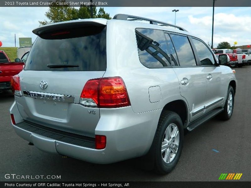 Classic Silver Metallic / Black 2013 Toyota Land Cruiser