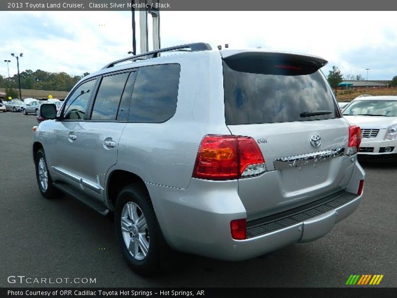 Classic Silver Metallic / Black 2013 Toyota Land Cruiser