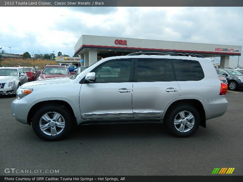 Classic Silver Metallic / Black 2013 Toyota Land Cruiser