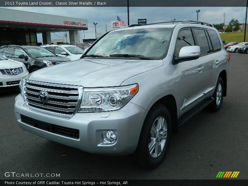 Classic Silver Metallic / Black 2013 Toyota Land Cruiser