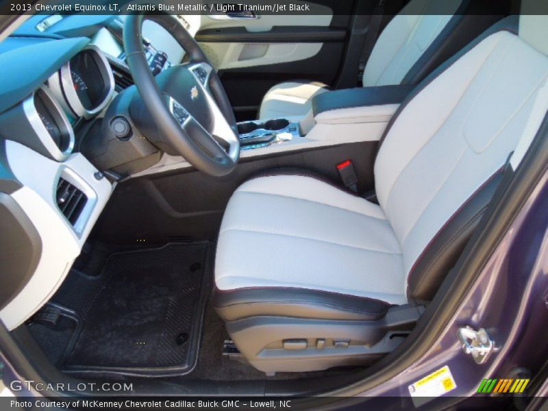 Front Seat of 2013 Equinox LT
