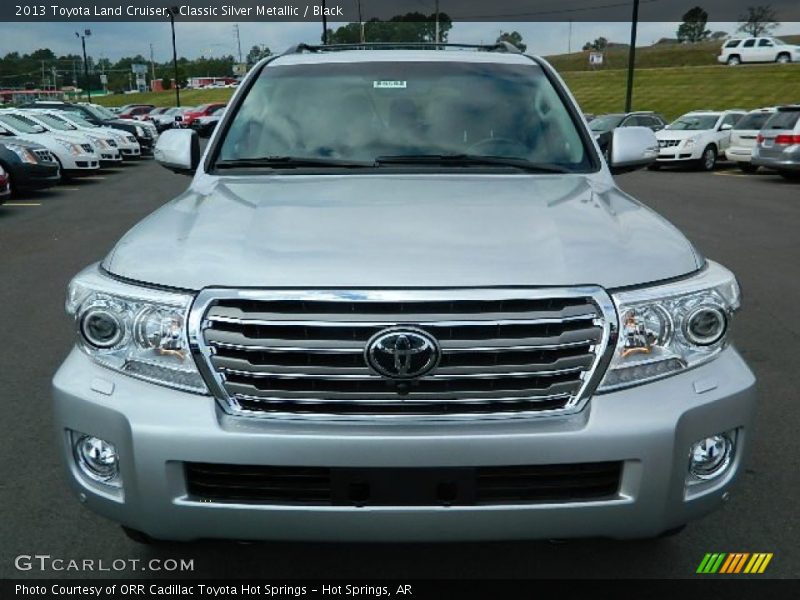 Classic Silver Metallic / Black 2013 Toyota Land Cruiser