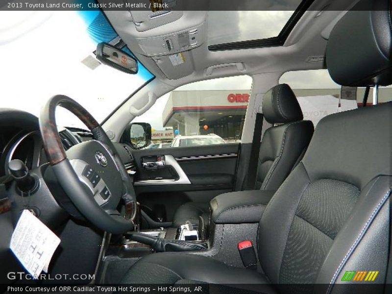 Classic Silver Metallic / Black 2013 Toyota Land Cruiser