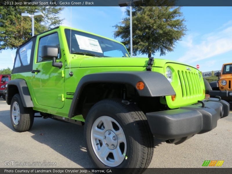 Front 3/4 View of 2013 Wrangler Sport 4x4