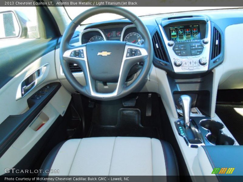 Atlantis Blue Metallic / Light Titanium/Jet Black 2013 Chevrolet Equinox LT