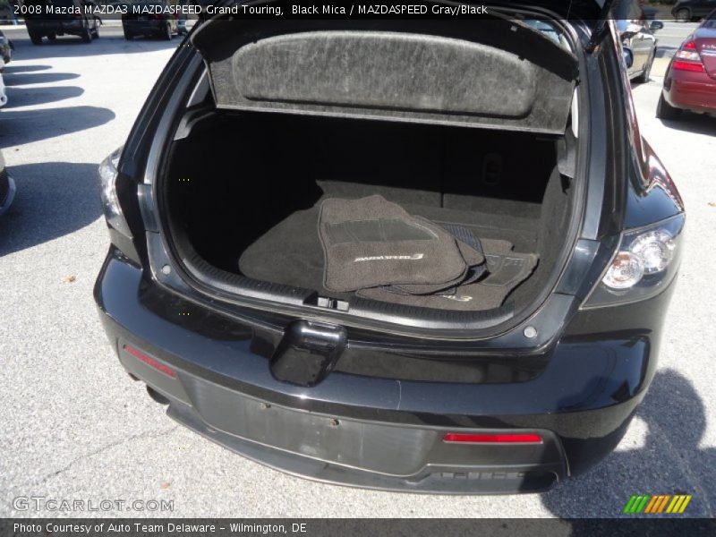 Black Mica / MAZDASPEED Gray/Black 2008 Mazda MAZDA3 MAZDASPEED Grand Touring