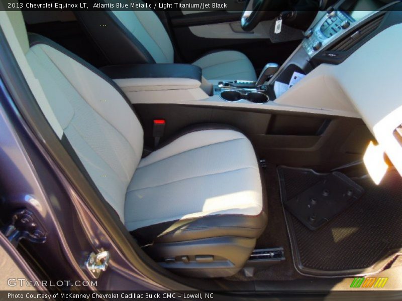 Atlantis Blue Metallic / Light Titanium/Jet Black 2013 Chevrolet Equinox LT