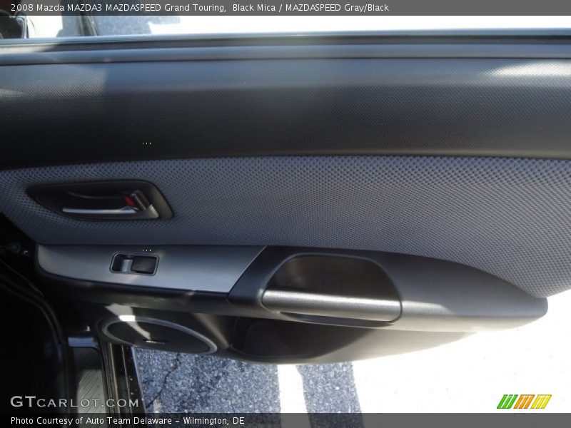Black Mica / MAZDASPEED Gray/Black 2008 Mazda MAZDA3 MAZDASPEED Grand Touring
