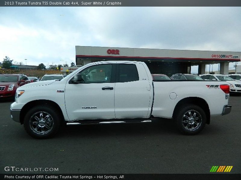Super White / Graphite 2013 Toyota Tundra TSS Double Cab 4x4