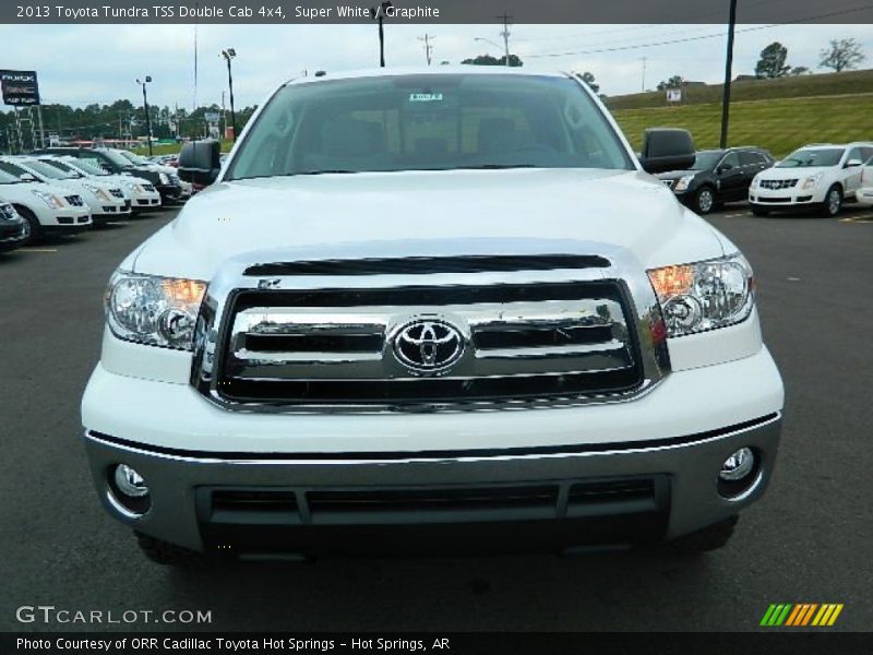 Super White / Graphite 2013 Toyota Tundra TSS Double Cab 4x4
