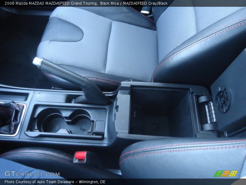 Black Mica / MAZDASPEED Gray/Black 2008 Mazda MAZDA3 MAZDASPEED Grand Touring