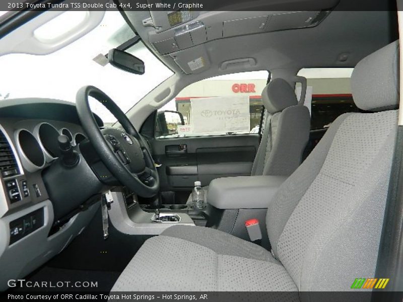Super White / Graphite 2013 Toyota Tundra TSS Double Cab 4x4