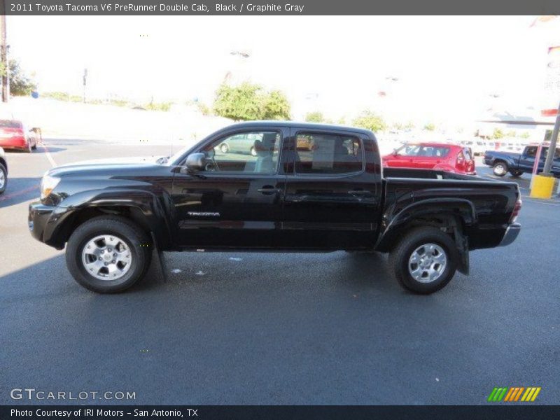 Black / Graphite Gray 2011 Toyota Tacoma V6 PreRunner Double Cab