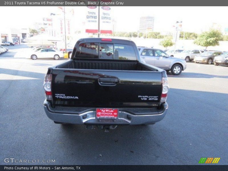 Black / Graphite Gray 2011 Toyota Tacoma V6 PreRunner Double Cab