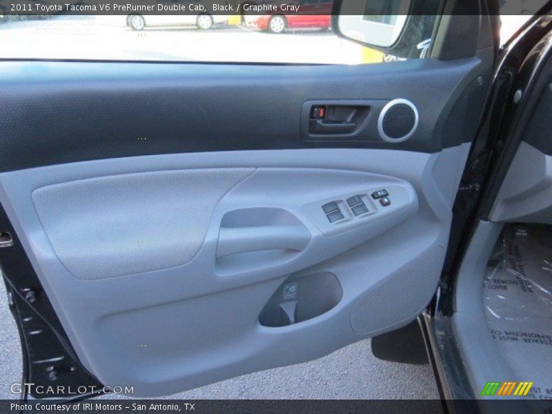 Black / Graphite Gray 2011 Toyota Tacoma V6 PreRunner Double Cab
