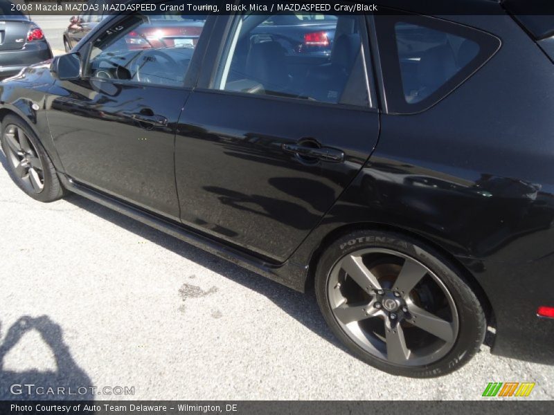 Black Mica / MAZDASPEED Gray/Black 2008 Mazda MAZDA3 MAZDASPEED Grand Touring