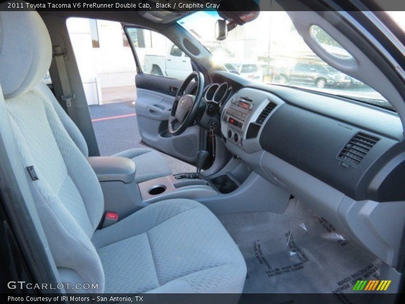Black / Graphite Gray 2011 Toyota Tacoma V6 PreRunner Double Cab
