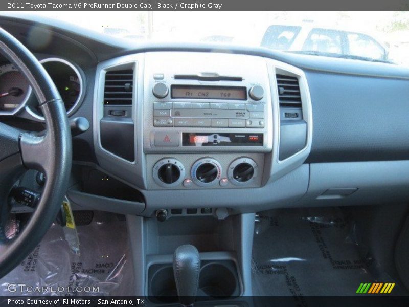 Black / Graphite Gray 2011 Toyota Tacoma V6 PreRunner Double Cab