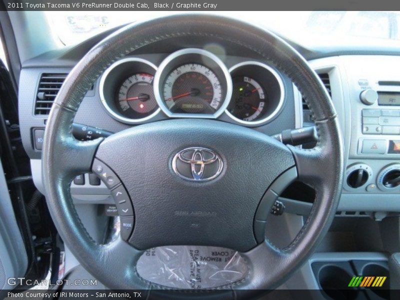 Black / Graphite Gray 2011 Toyota Tacoma V6 PreRunner Double Cab