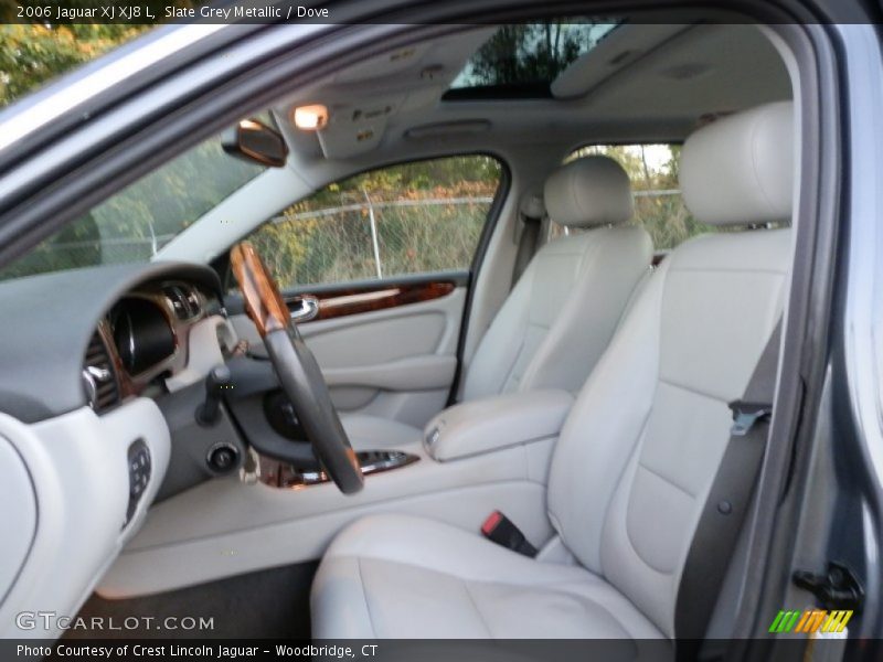 Slate Grey Metallic / Dove 2006 Jaguar XJ XJ8 L